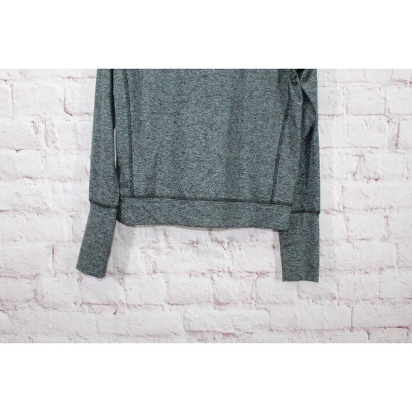 LL Bean VentureSoft Pullover Quarter Zip Black Marl Size XS - Picture 5 of 12